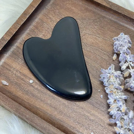 Gua Sha Obsidienne Noire